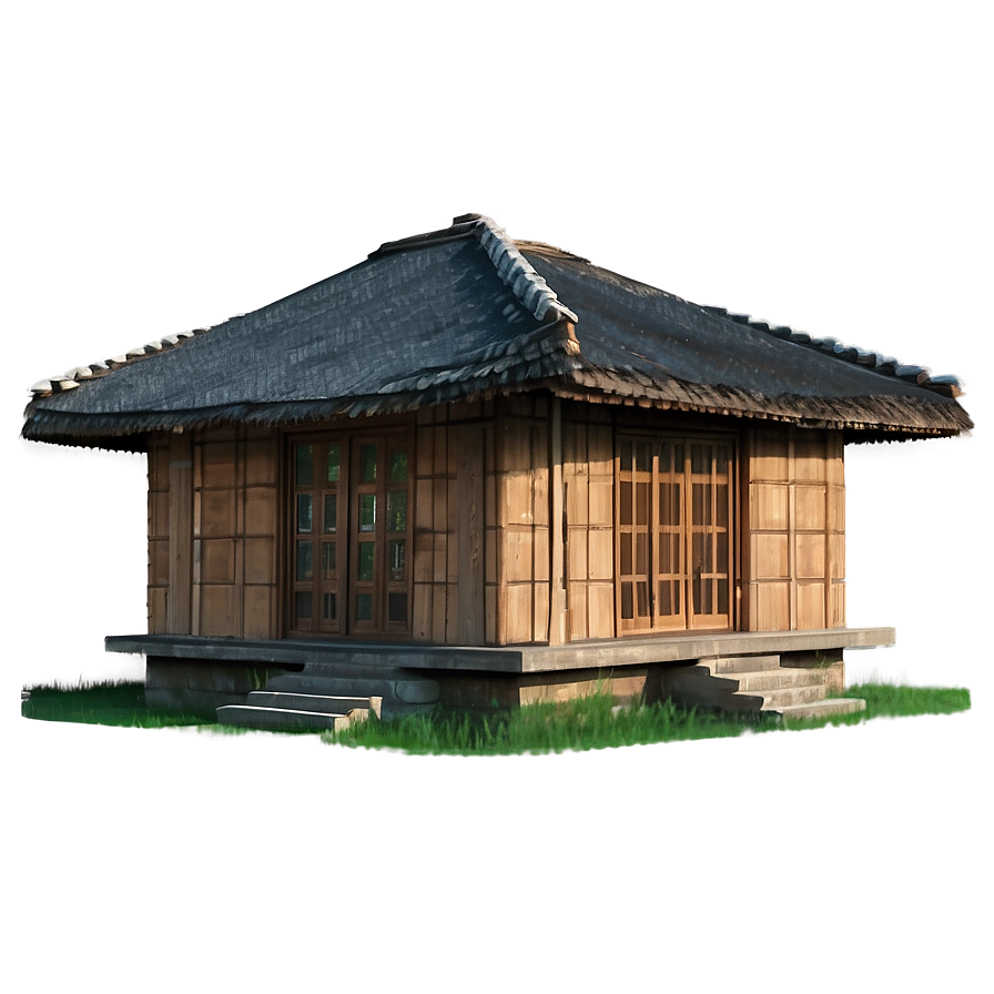 North Korean Traditional House Png Jra4 PNG Image