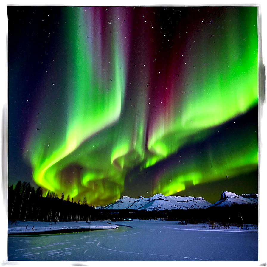 Northern Lights Aurora Display Png 32 PNG Image