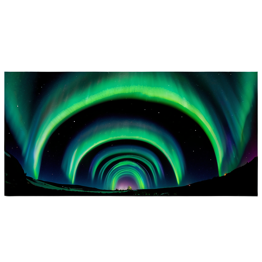 Northern Lights Spectacle Photo Png 29 PNG Image