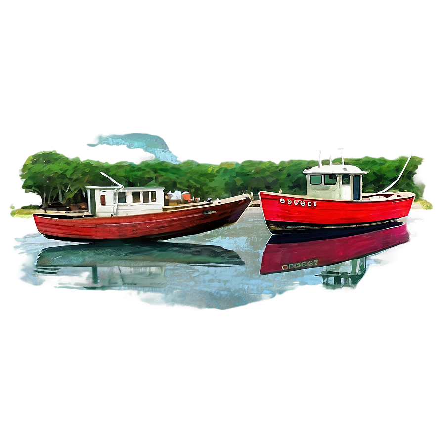 Norway Fishing Village Png Mug PNG Image