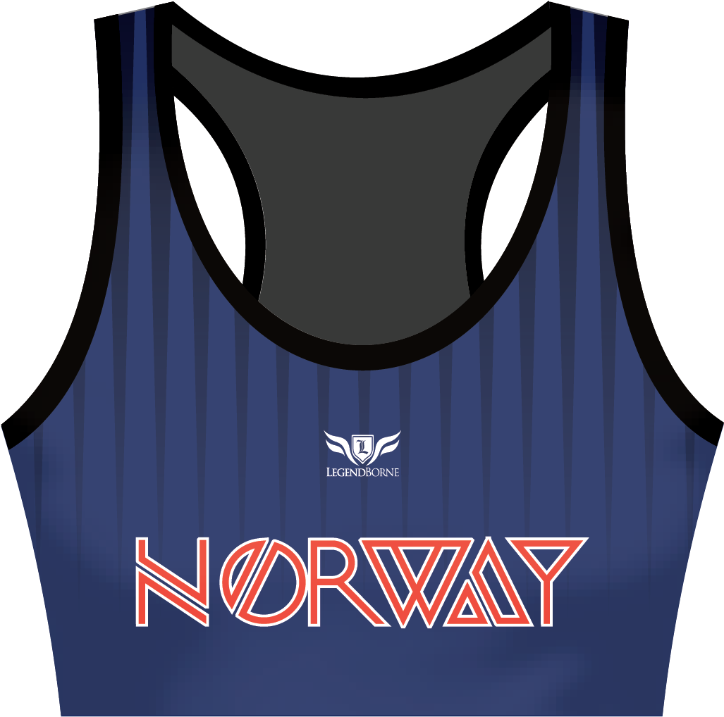 Norway Sports Jersey Design PNG Image