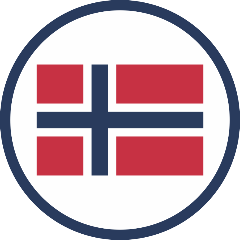 Norwegian Flag Graphic PNG Image