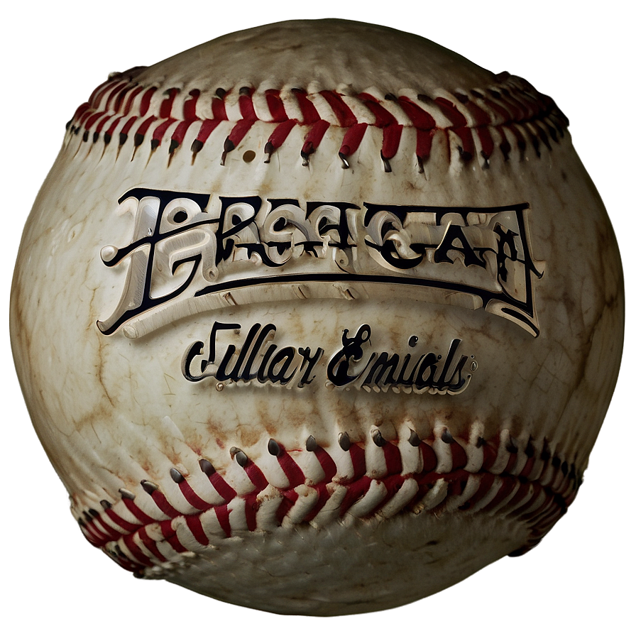 Nostalgic Baseball Design Png 61 PNG Image