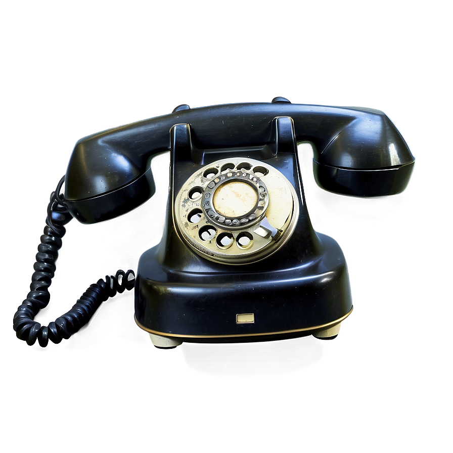 Nostalgic Vintage Phone Png 06212024 PNG Image