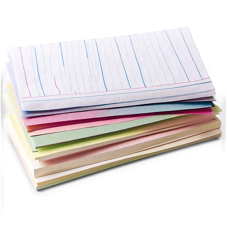 Note Paper Stack Png 58 PNG Image