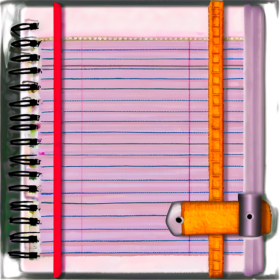 Notebook Paper Png Qyx98 PNG Image