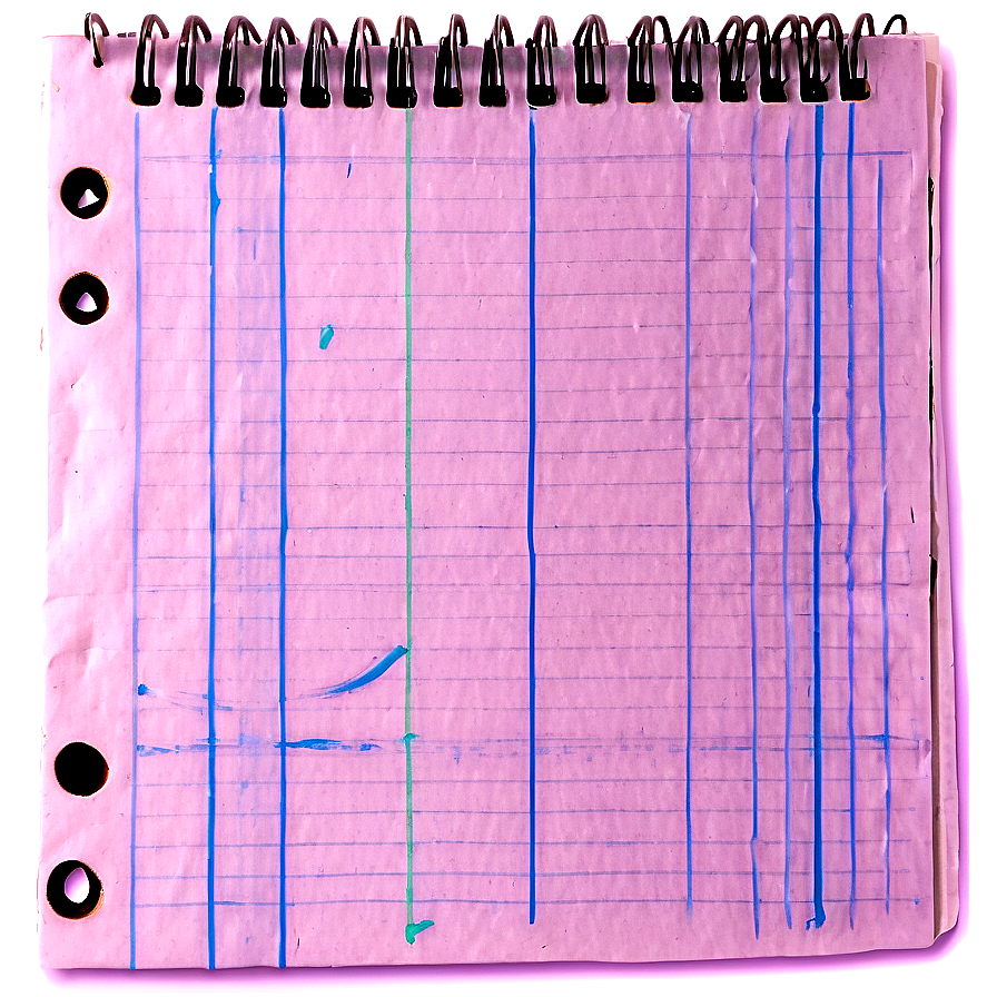 Notebook Paper Tear Png 65 PNG Image