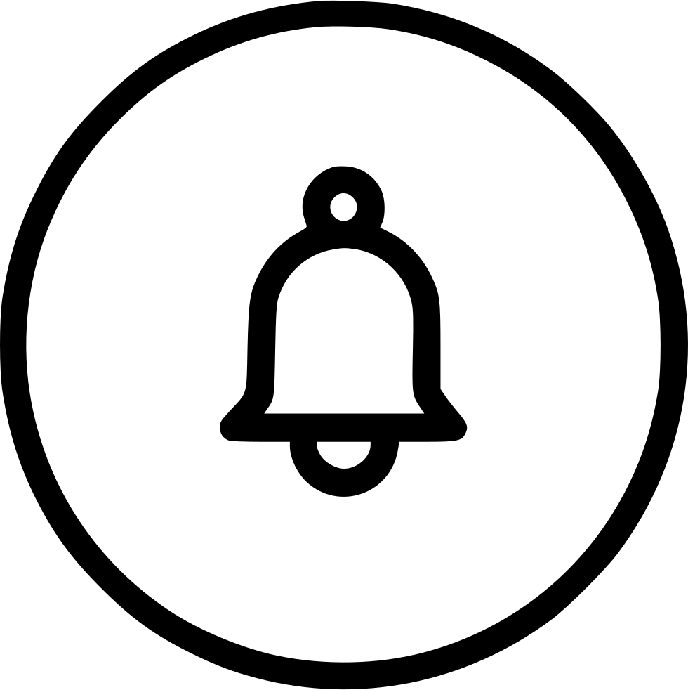 Notification Bell Icon PNG Image