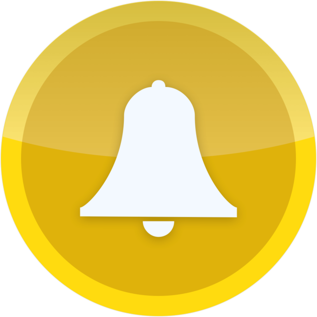 Notification Bell Icon PNG Image