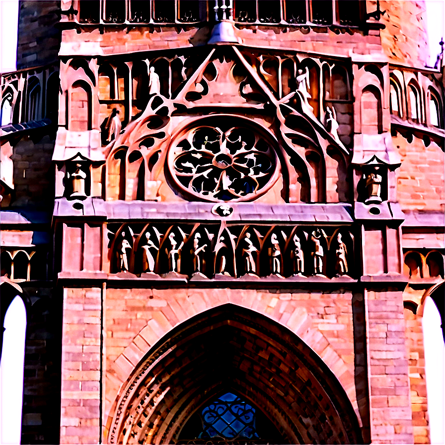 Notre Dame Architectural Marvel Png Lca85 PNG Image