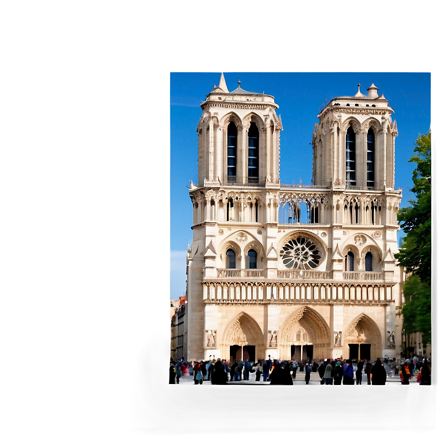 Notre Dame Restoration Work Png 06252024 PNG Image