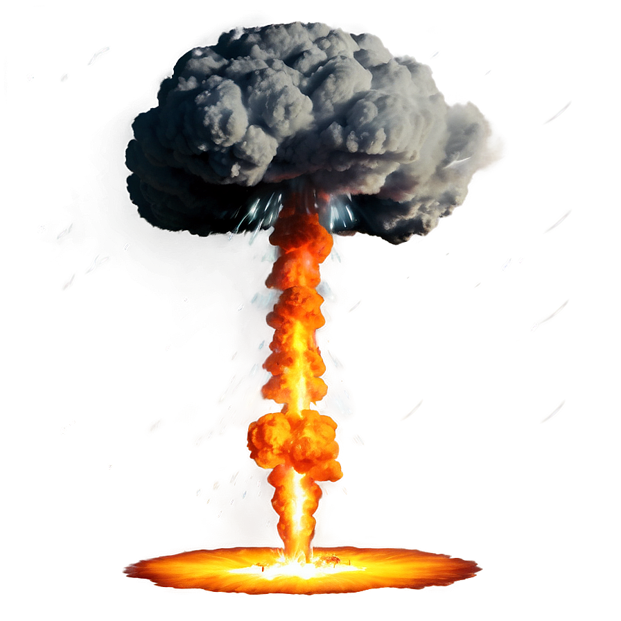 Nuclear Bomb Explosion Effect Png 74 PNG Image