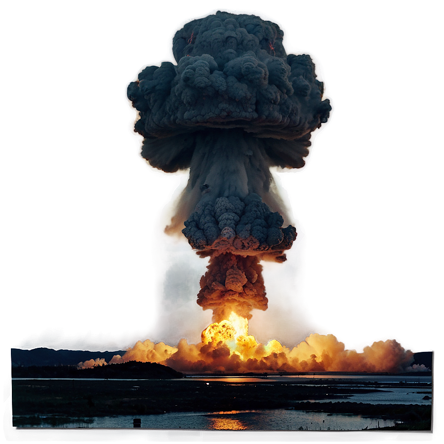 Nuclear Detonation Impact Png 04302024 PNG Image