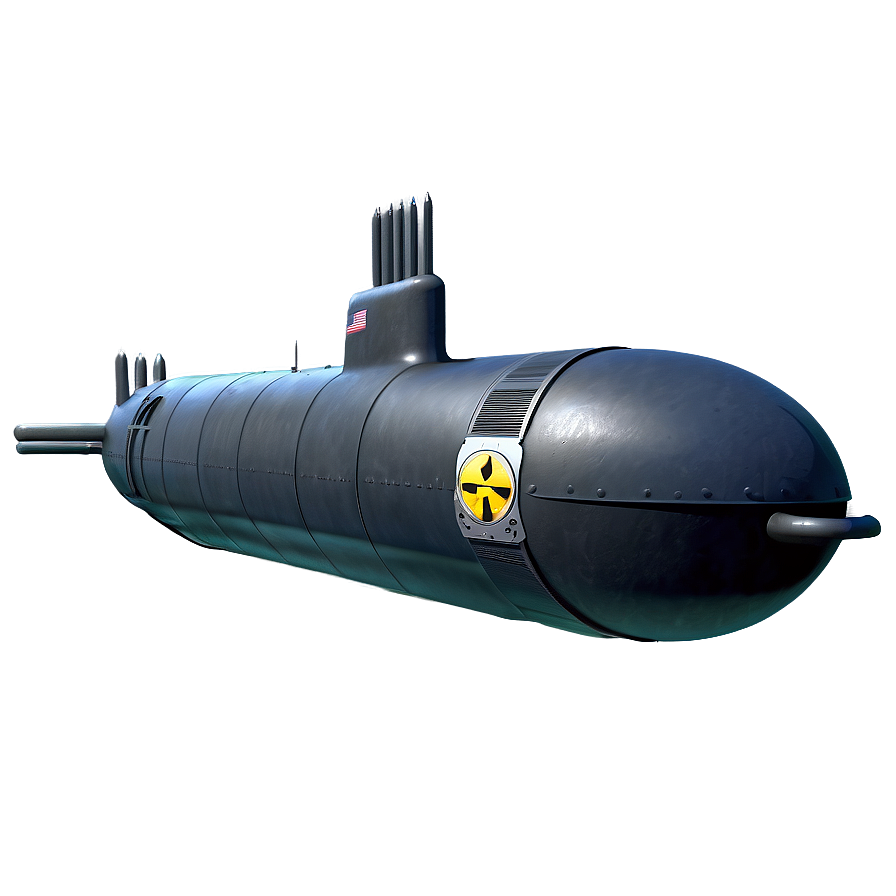 Nuclear Powered Submarine Png Wou68 PNG Image