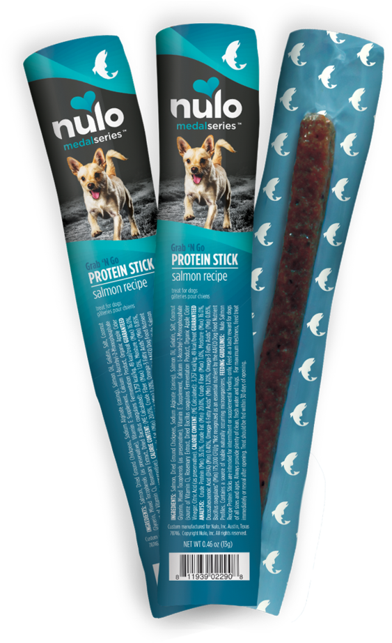 Nulo Dog Protein Sticks Packaging PNG Image