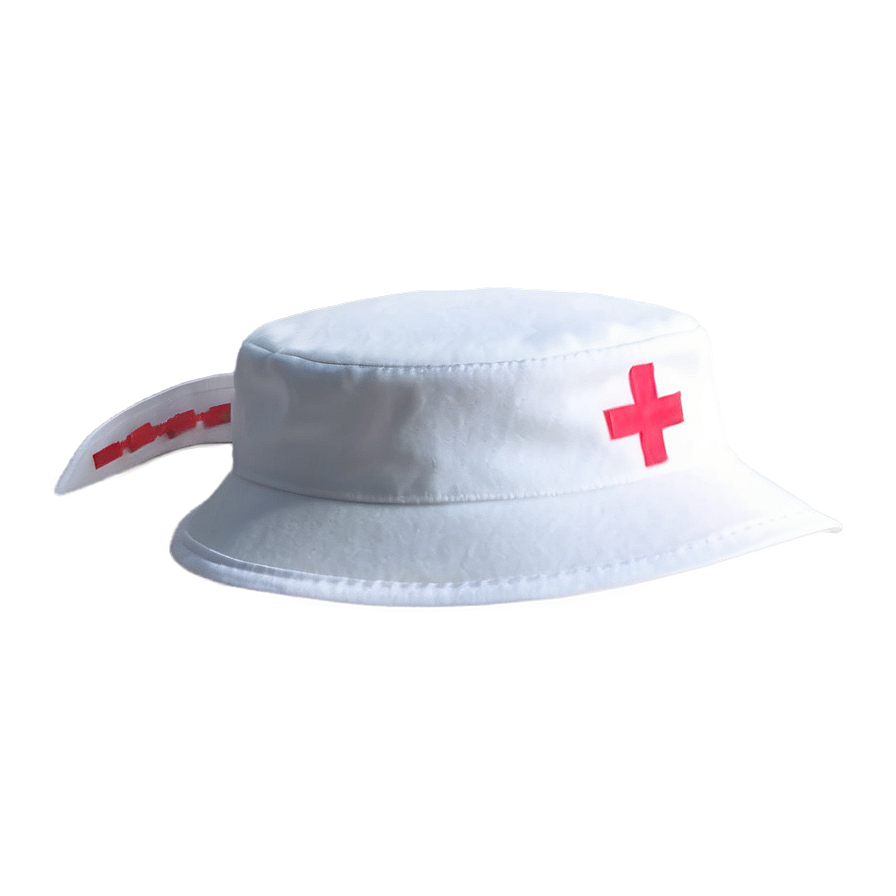 Nurse Hat With Ribbon Png Vgw98 PNG Image