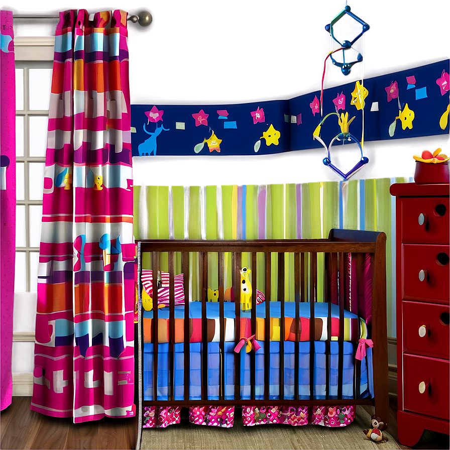 Nursery Curtains Png Tjv27 PNG Image