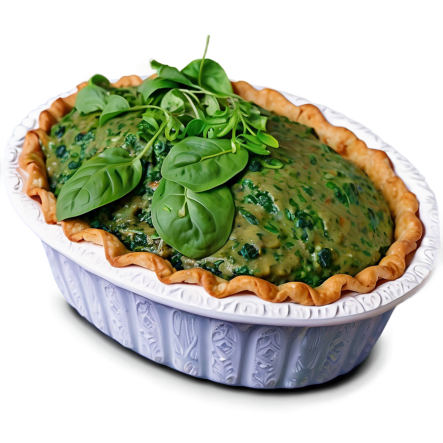 Nutritious Spinach Pie Png 05232024 PNG Image