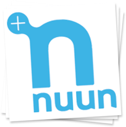 Nuun Logo Stacked Papers PNG Image