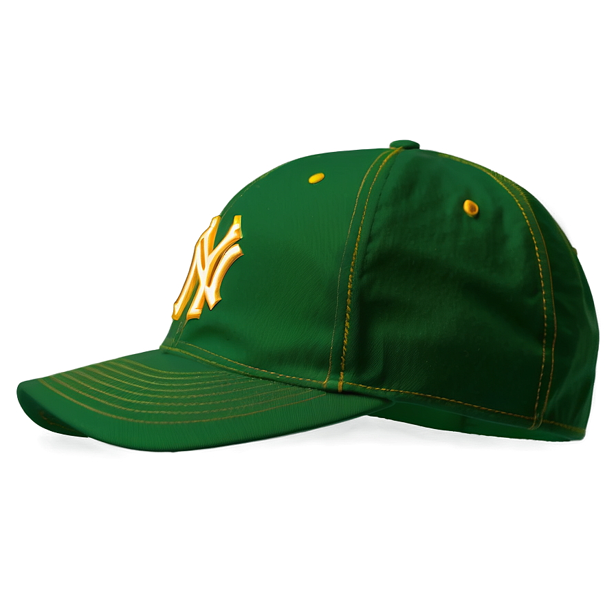 Ny Hat In Green Color Png Tgi PNG Image