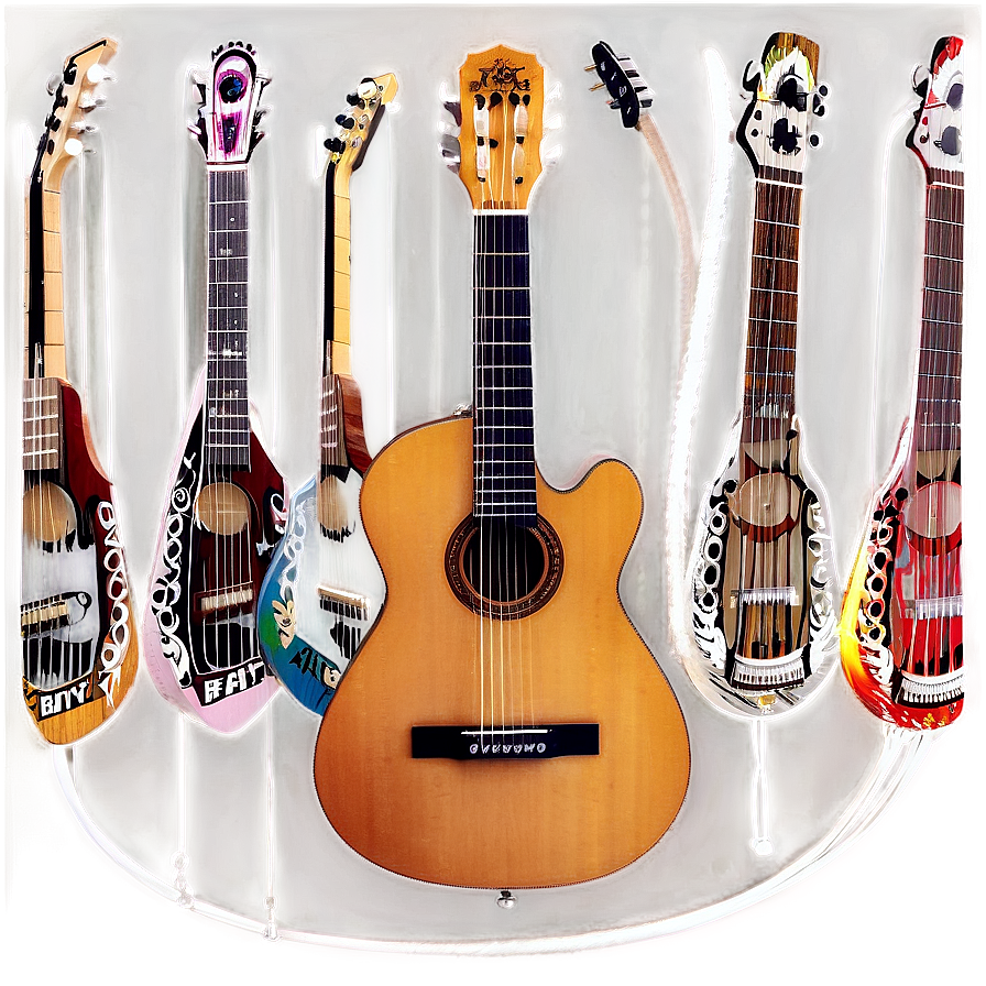 Nylon Guitar Strings Png 10 PNG Image