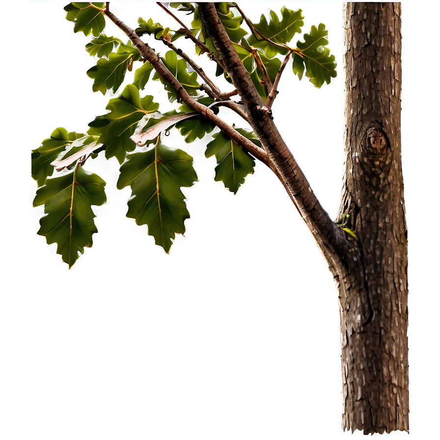 Oak Tree Branch Png 3 PNG Image