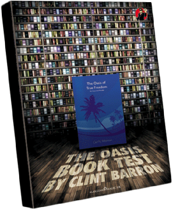 Oasis Book Test Clint Barron PNG Image