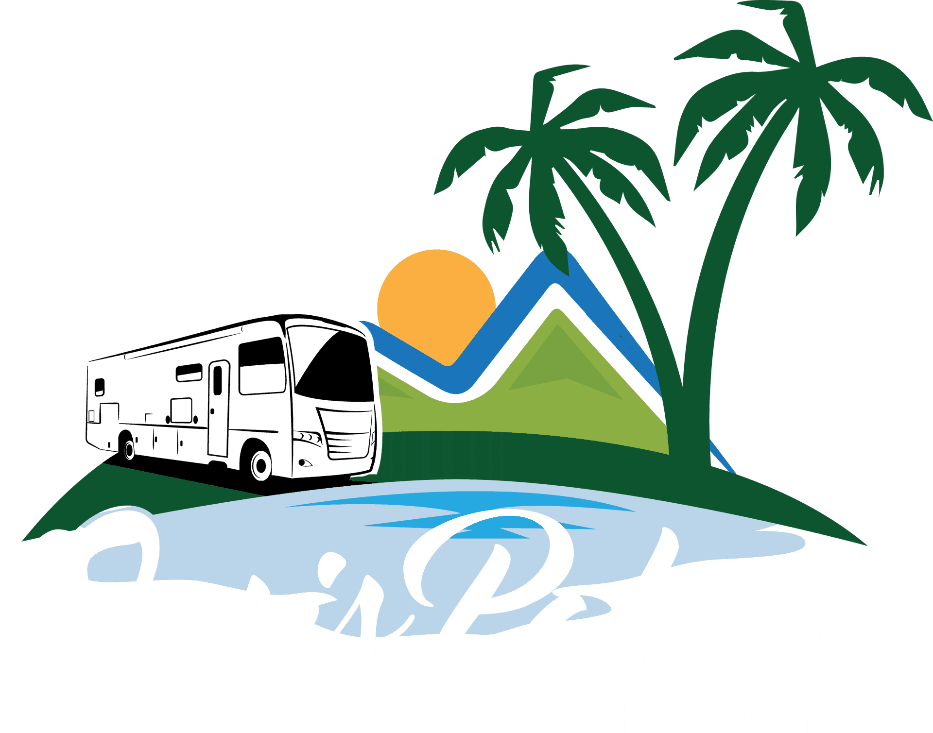 Oasis Palms R V Resort Logo PNG Image