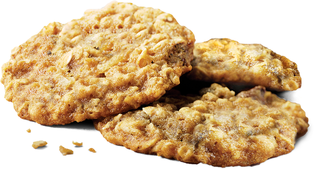 Oatmeal Cookies Transparent Background PNG Image