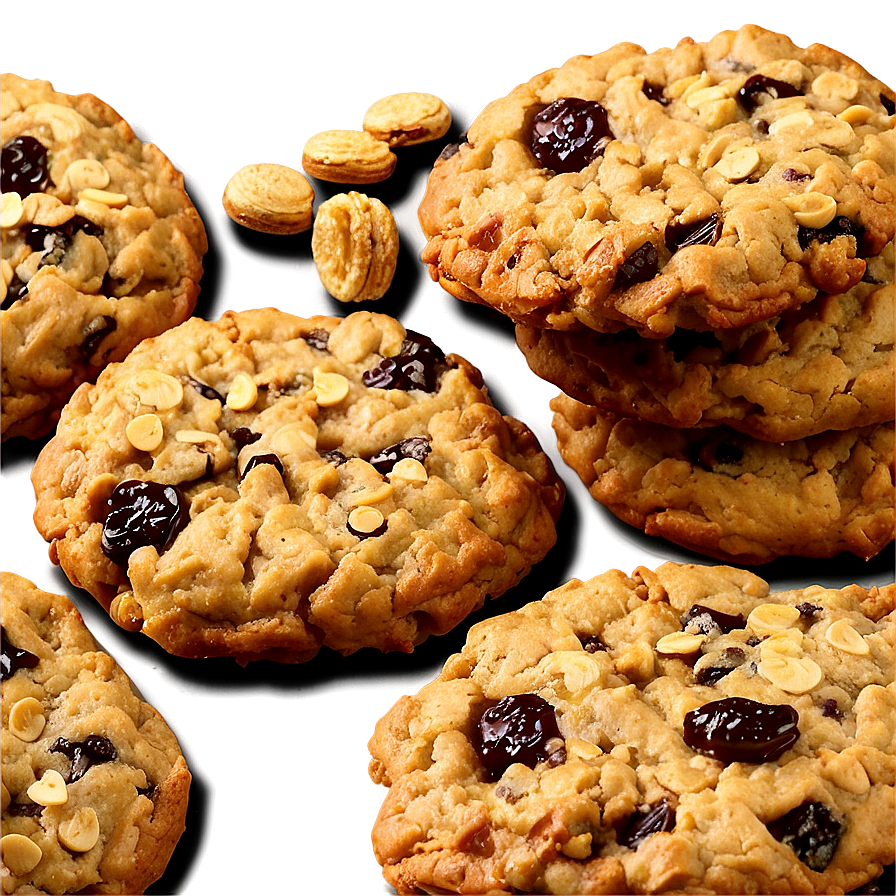 Oatmeal Raisin Cookies Png Uvk PNG Image