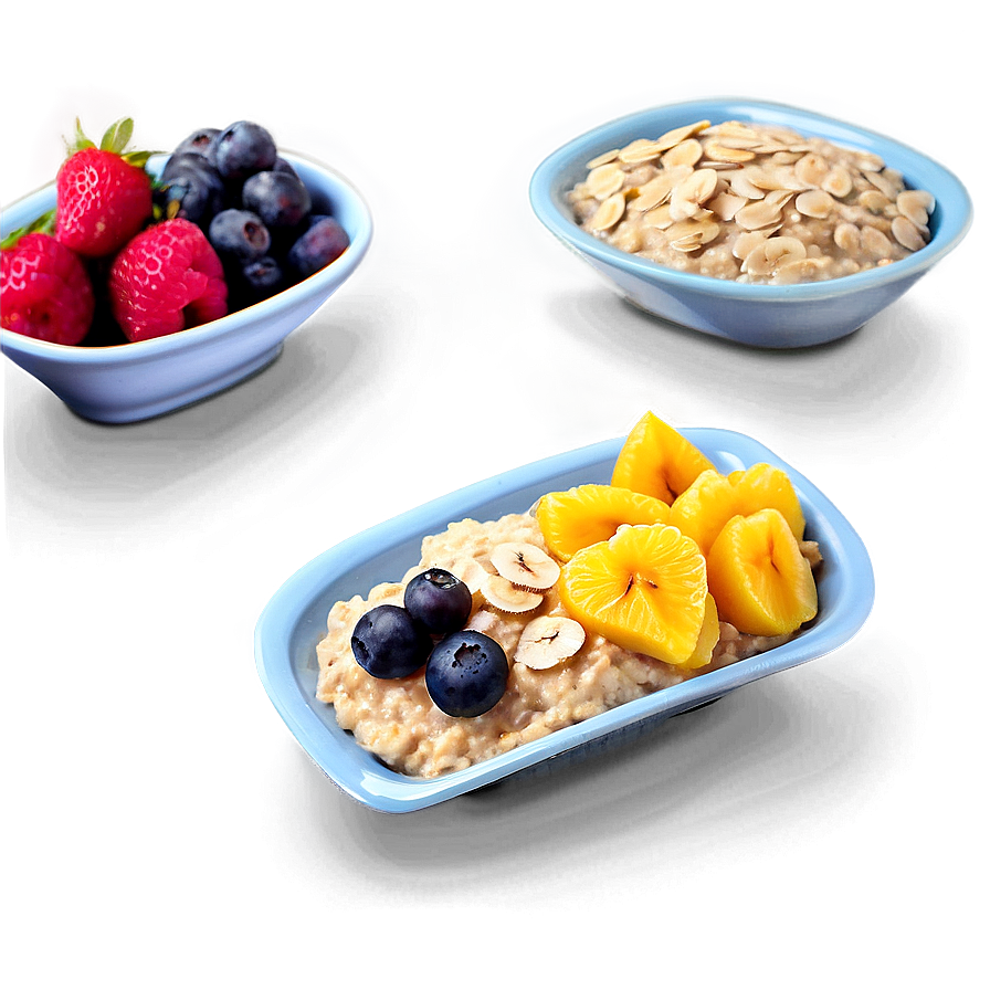 Oatmeal With Fruits Png Fph24 PNG Image