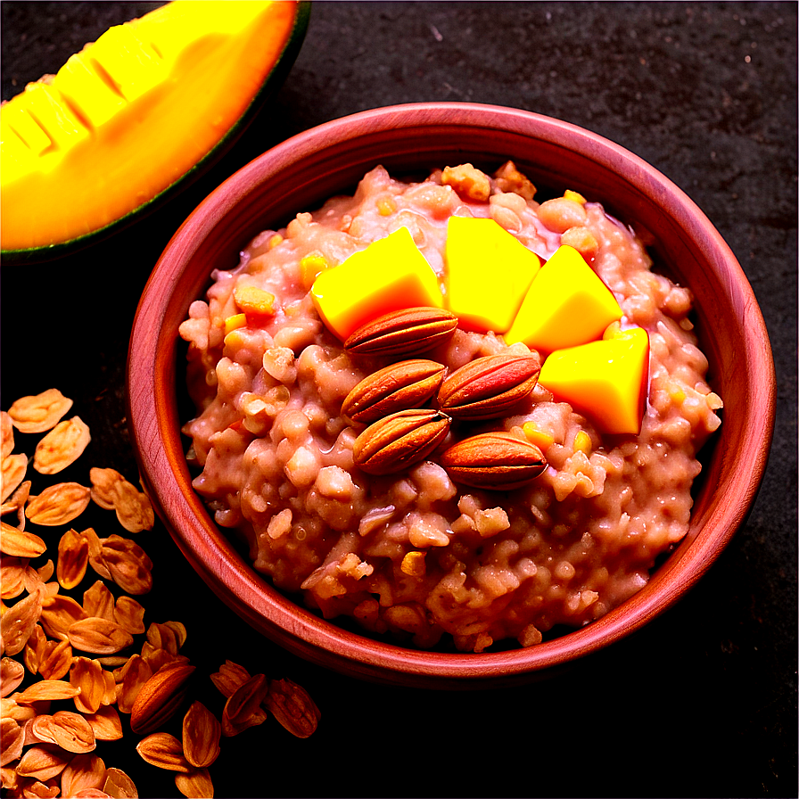 Oatmeal With Mango Png Plj71 PNG Image