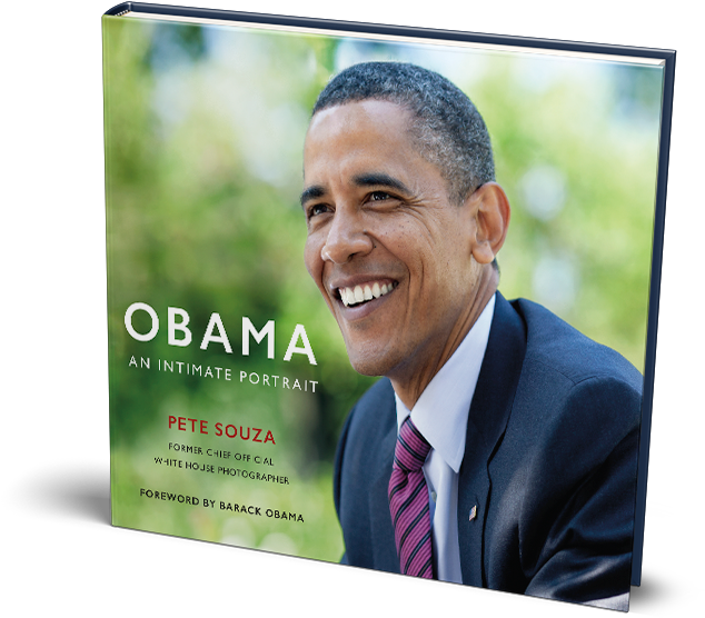 Obama An Intimate Portrait Book Cover PNG Image