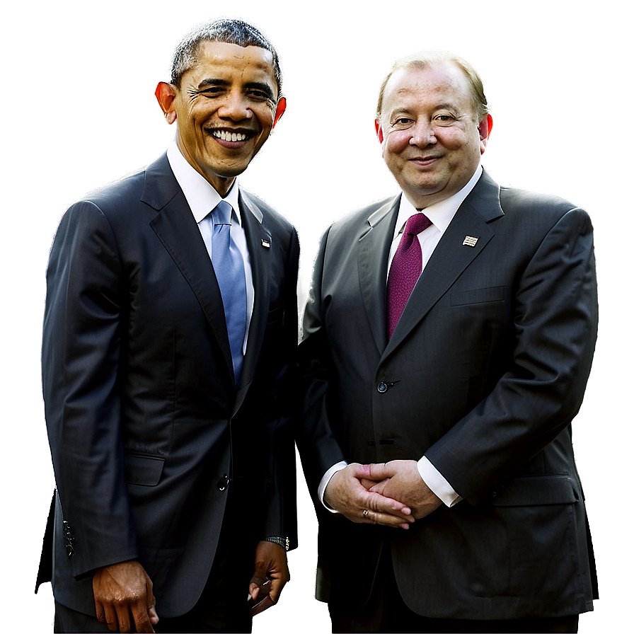 Obama And World Leaders Png Xge PNG Image