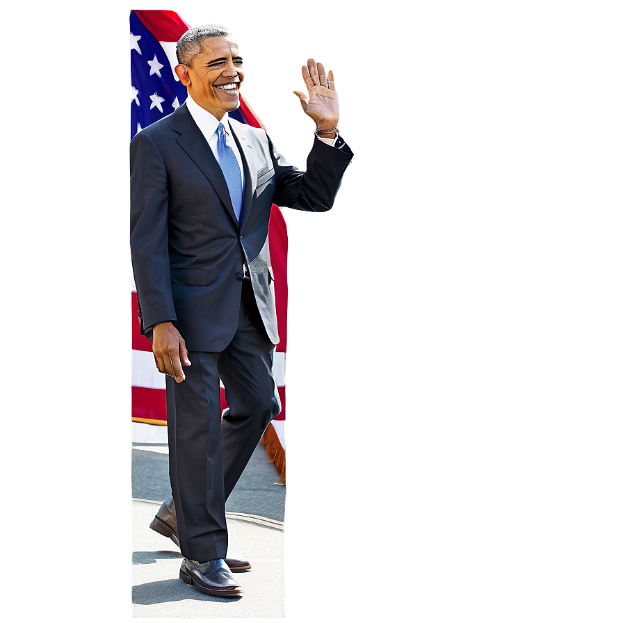 Obama Farewell Wave Png 79 PNG Image