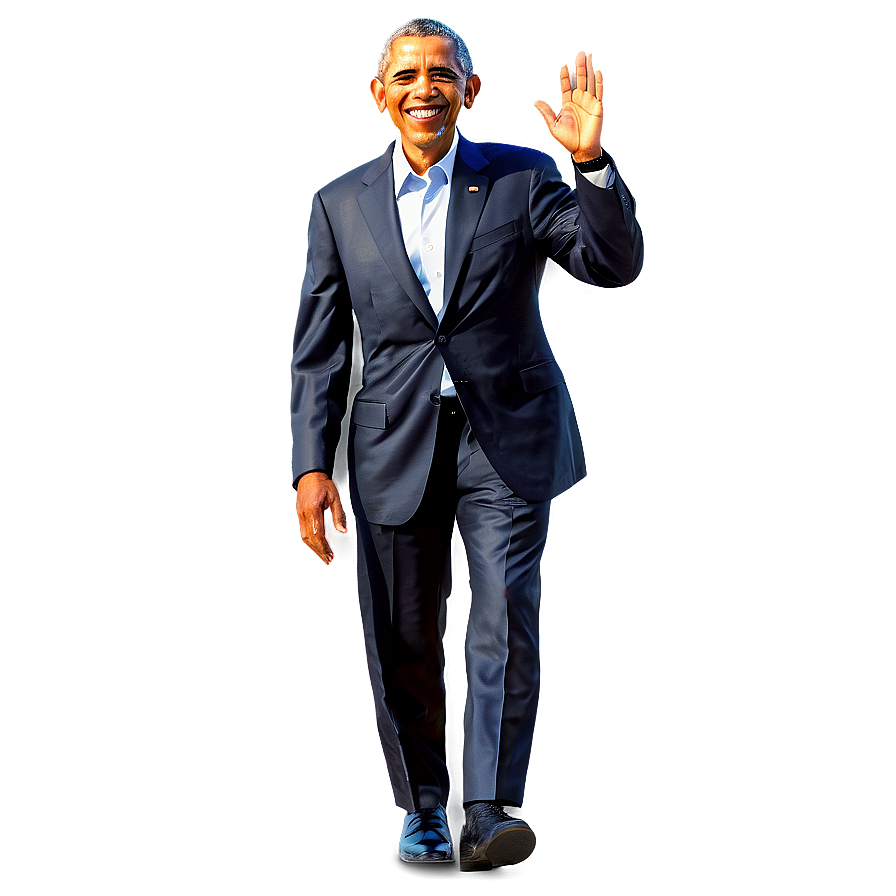 Obama In Suit Png Tnp PNG Image