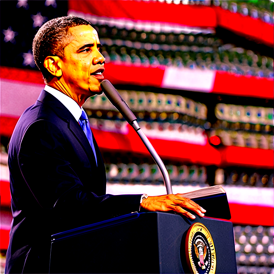 Obama Speech Png Nfv79 PNG Image