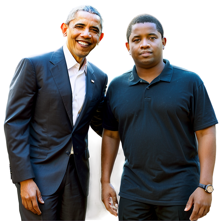 Obama With Celebrities Png 05242024 PNG Image