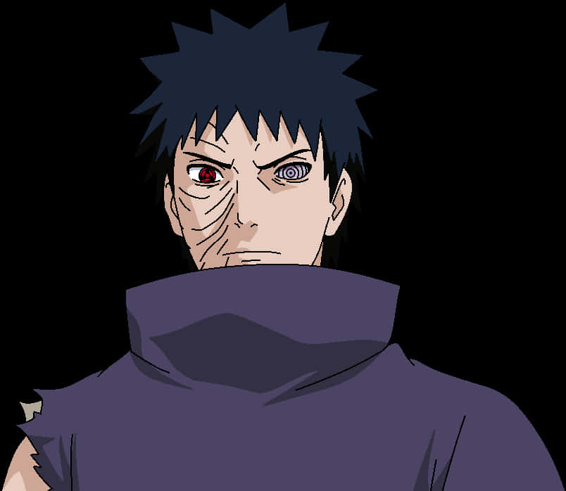 Obito Uchiha Anime Character PNG Image