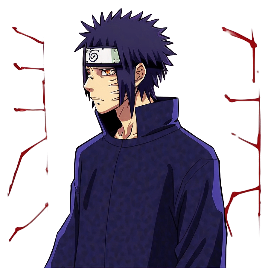 Obito Uchiha Without Mask Png Glo PNG Image