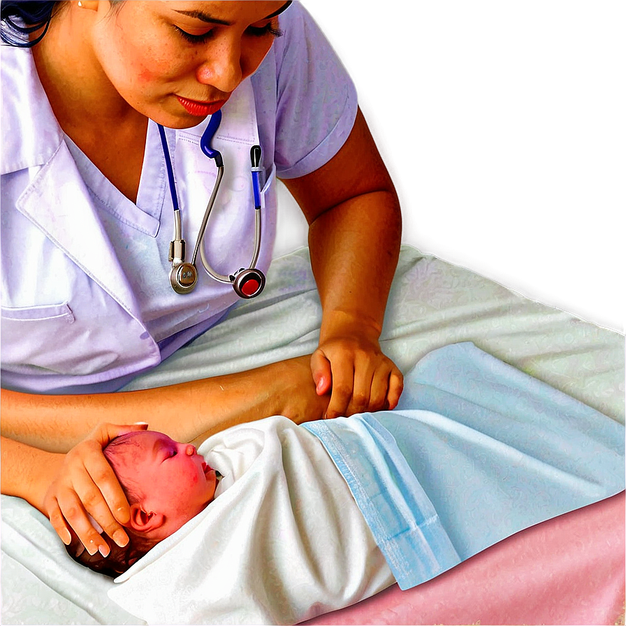 Obstetric Nurse Png Qni82 PNG Image