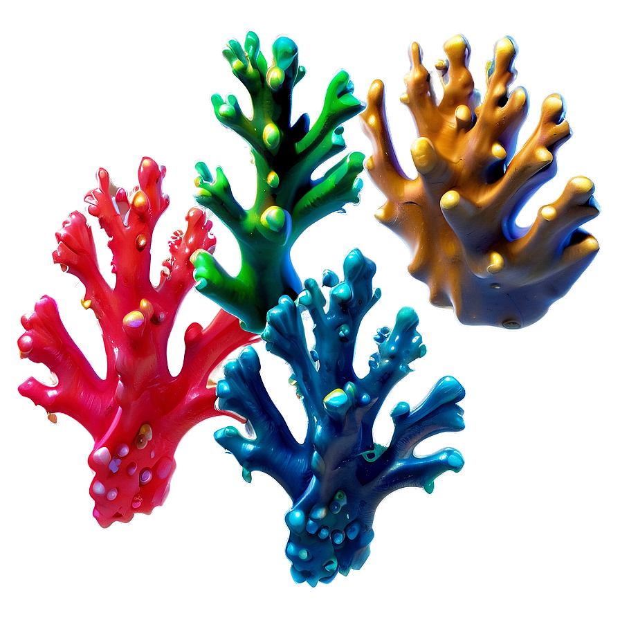 Ocean Colorful Coral Png 05212024 PNG Image