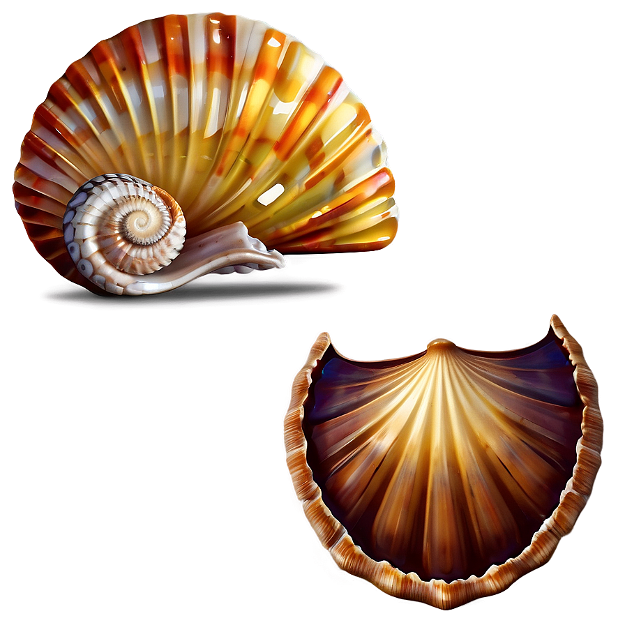 Ocean Shells Assortment Png 88 PNG Image