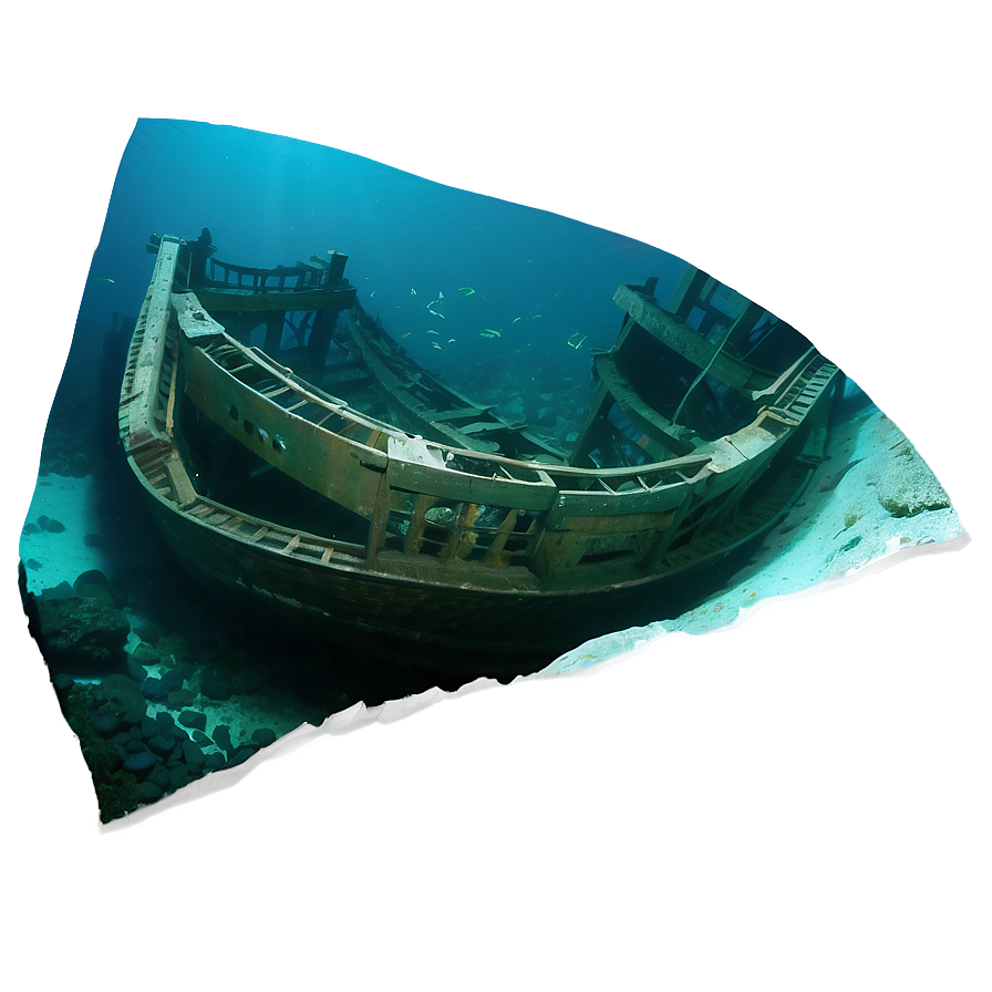 Ocean Shipwreck Mystery Png Dey PNG Image