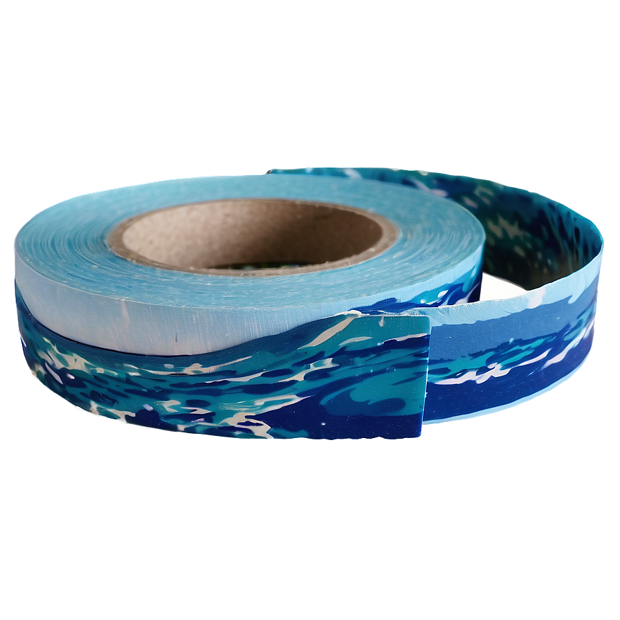 Ocean Tape Aesthetic Png 06272024 PNG Image