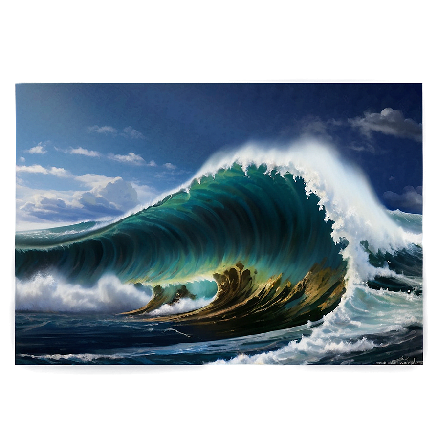 Ocean Tsunami Png Bwa4 PNG Image