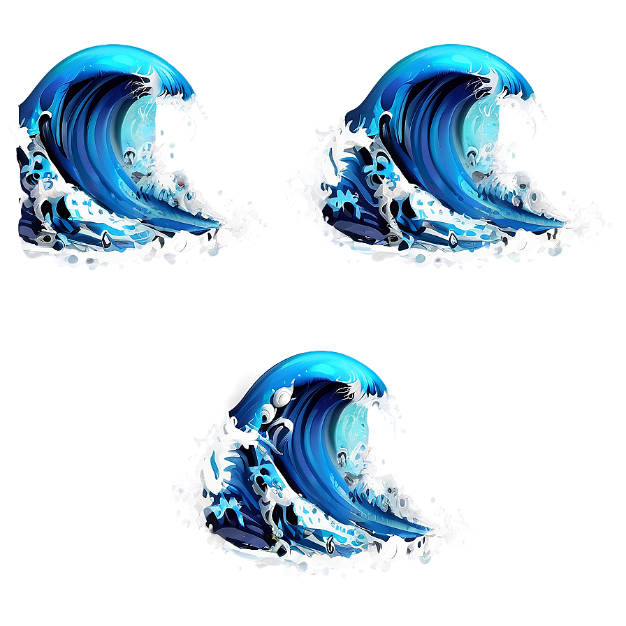 Ocean Wave C PNG Image