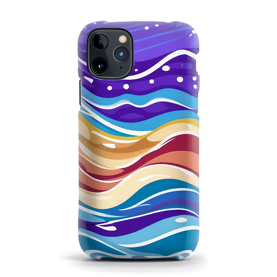 Ocean Waves Phone Case Png 16 PNG Image