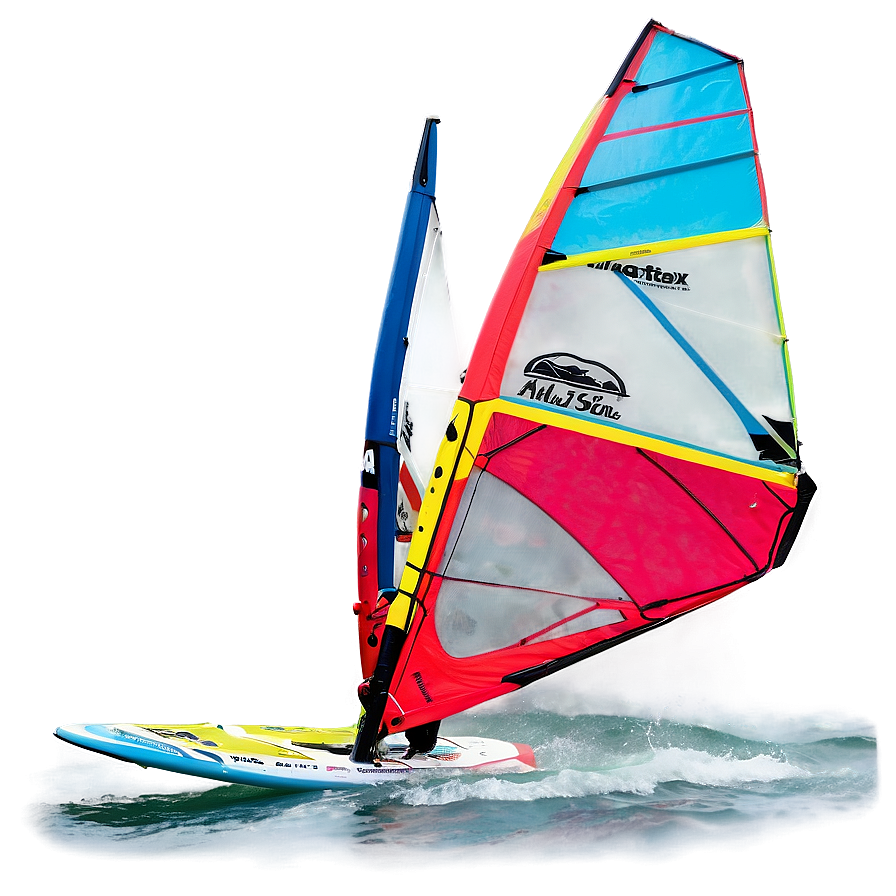 Ocean Windsurfing Excitement Png Cqd30 PNG Image