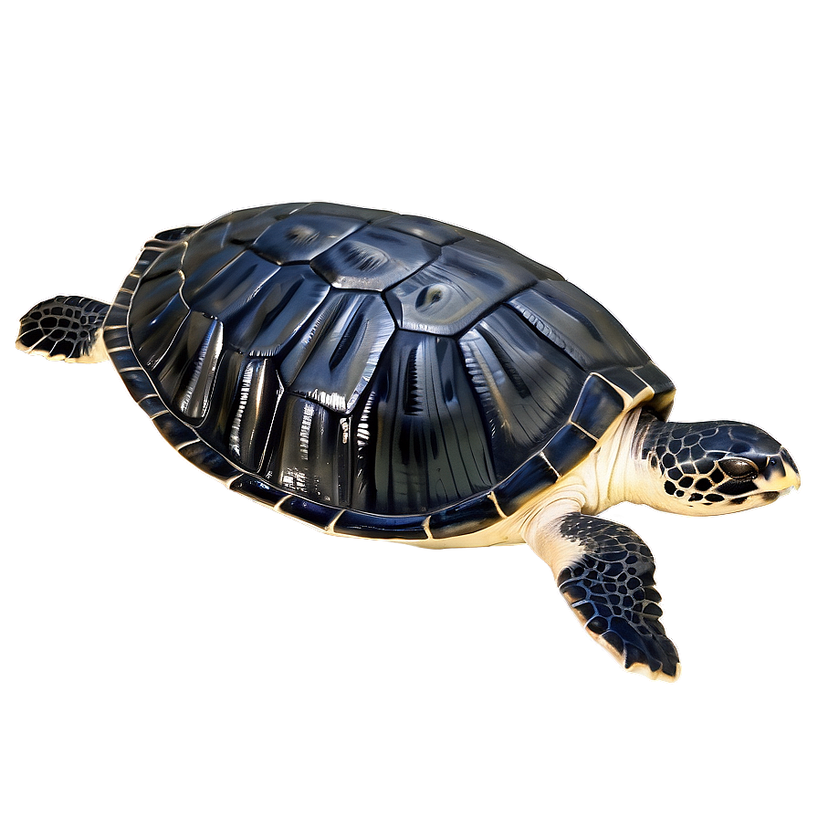 Oceanic Leatherback Turtle Scene Png Wuu PNG Image